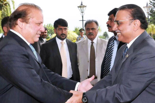 Nawaz, Zardari Meetup