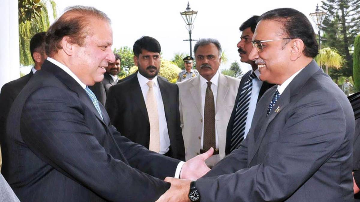 Nawaz, Zardari Meetup