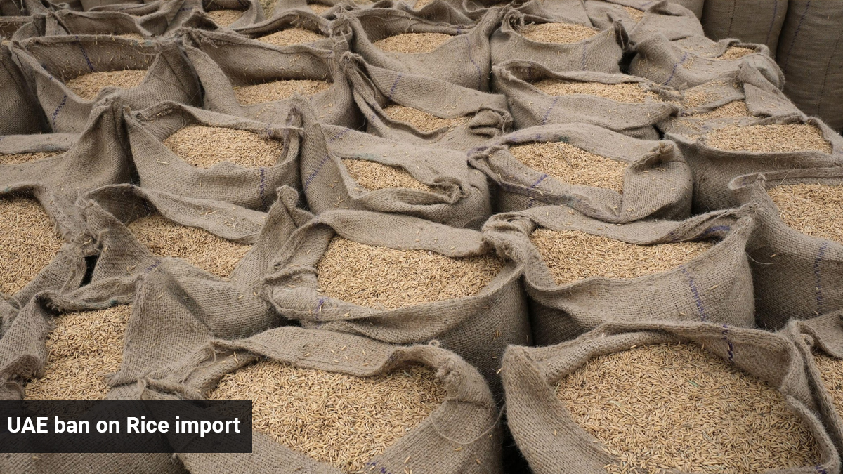 UAE ban on Rice export