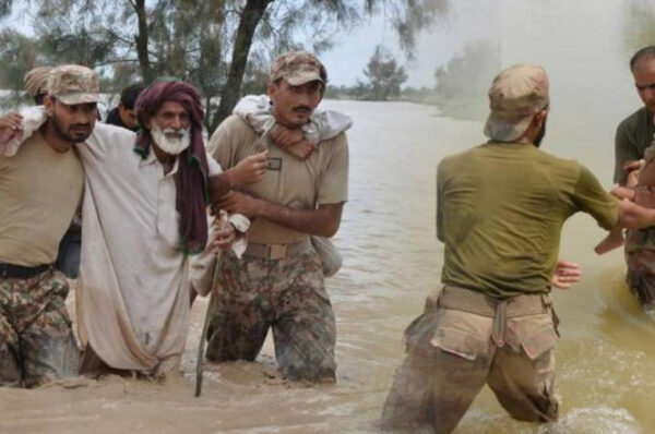 pak army undertakes ongoing rescue operations in flood hit punjab
