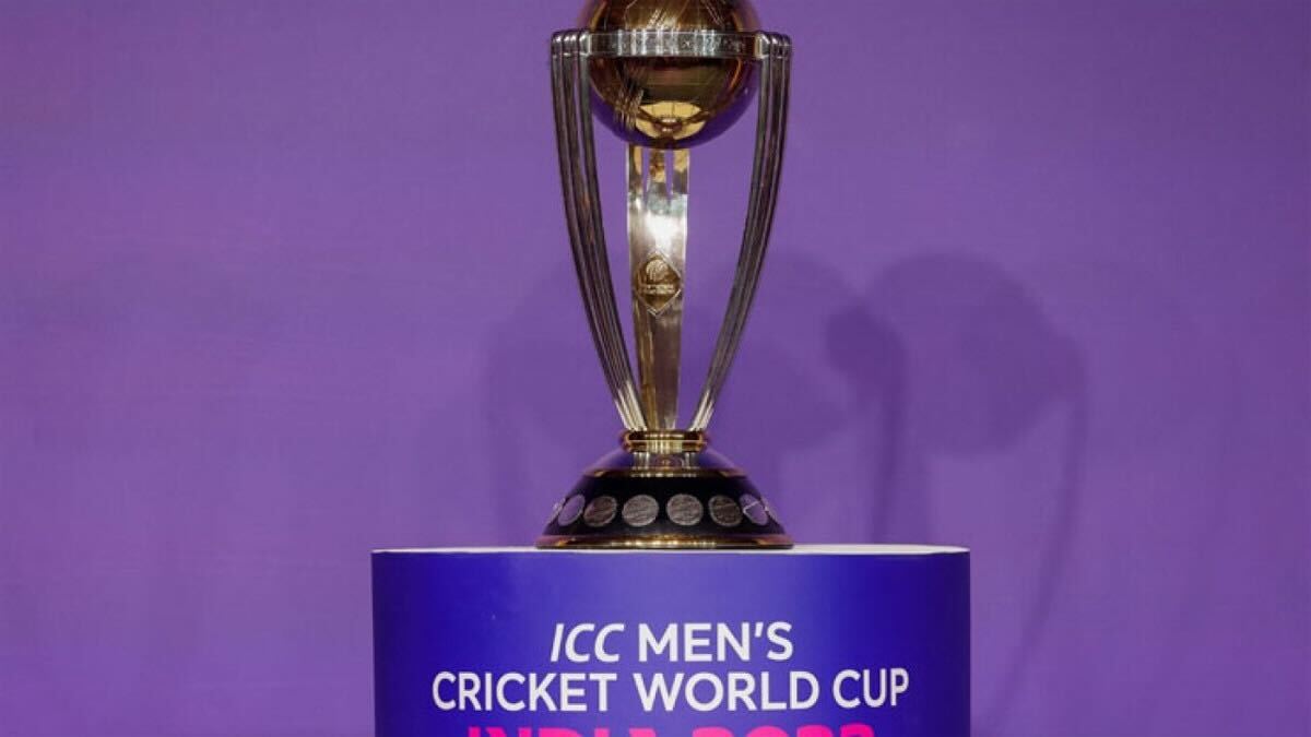 icc world cup 2023 trophy to tour pakistan soon
