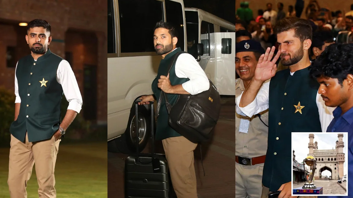 Pakistan’s Cricket Stars “Overwhelmed” by Warm Welcome in India for World Cup 2023