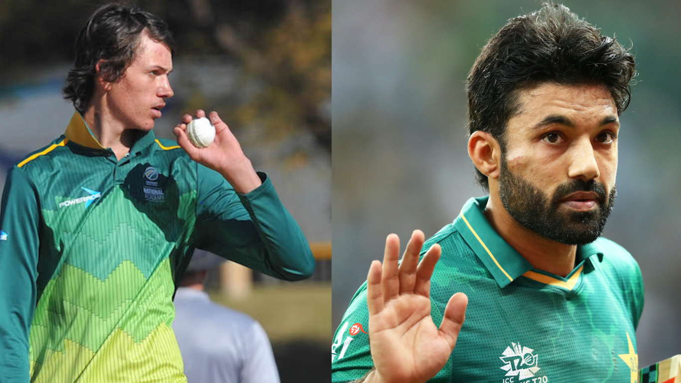 verbal spat between mohammad rizwan and marco jansen in icc world cup 2023
