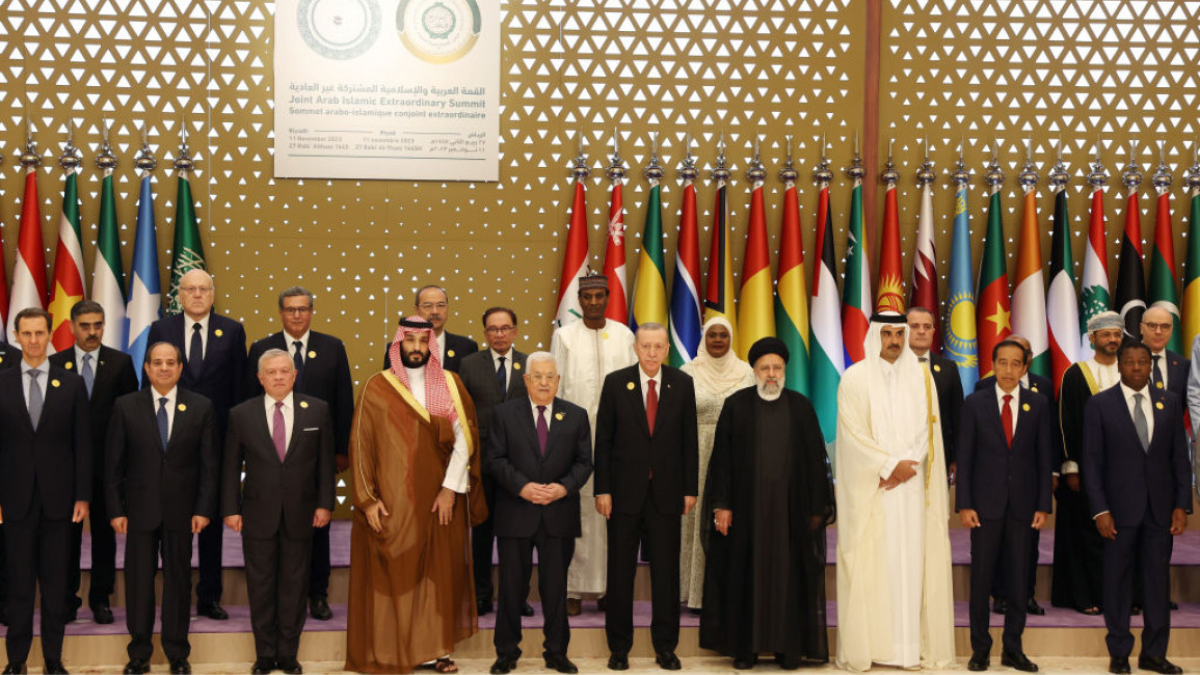 Middle East Leaders Condemn Israel’s Actions in Gaza at Saudi-Hosted Summit