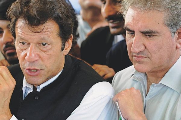 pti founder imran khan and shah mahmood qureshi, handed 10 year jail term in cipher case