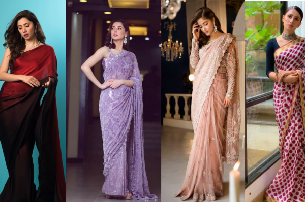 top 10 pakistani actresses who look beautiful in a saree