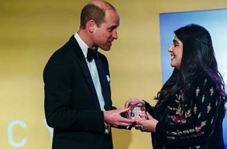 first pakistani woman alizey khan receives diana legacy award for helping others