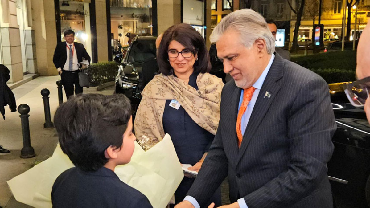 foreign minister ishaq dar represents pakistan at nuclear energy summit in brussels