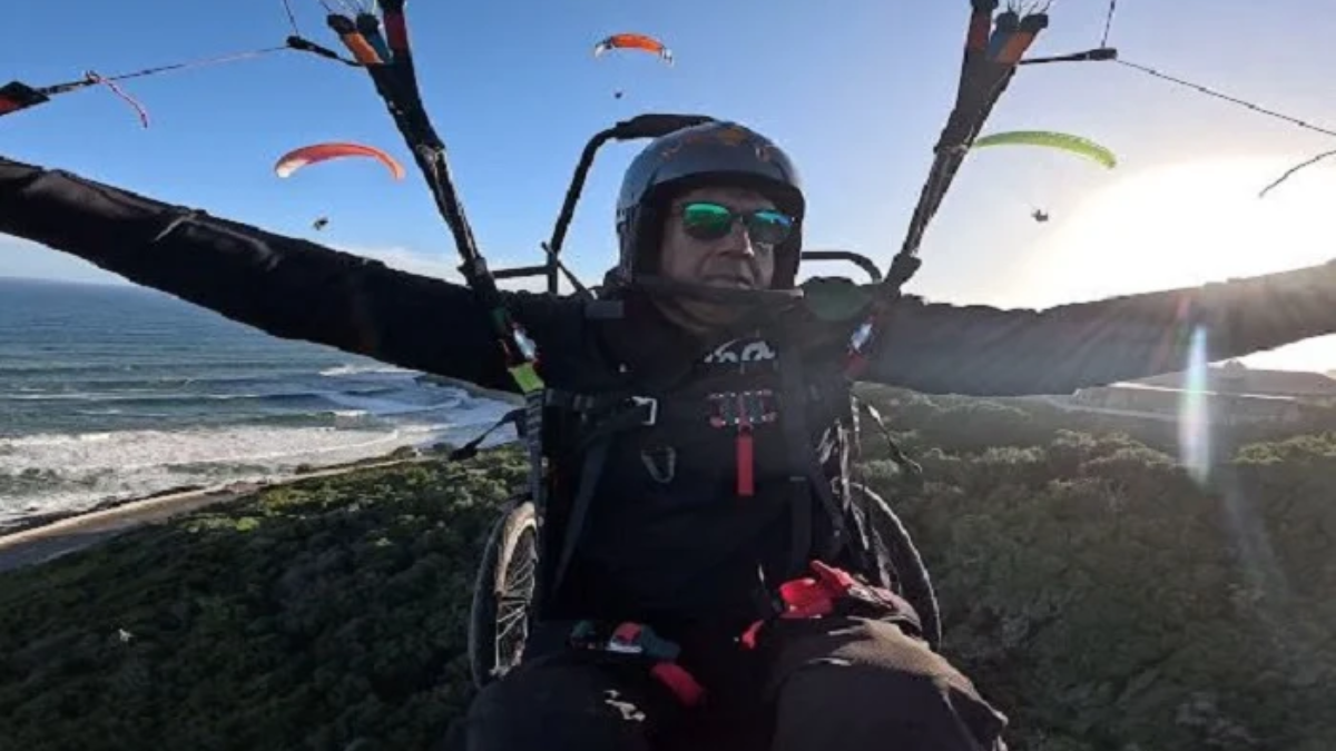 Pakistani Athlete Makes History as Asia’s First Disabled Paragliding Pilot