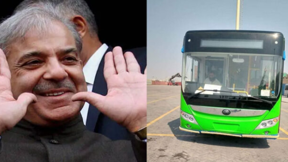 prime minister shahbaz sharif announces 150 buses for karachi's public transport