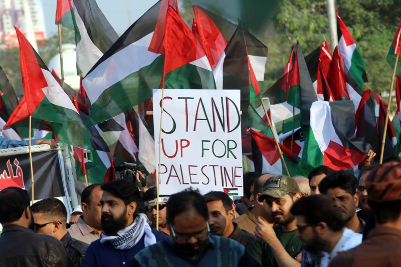 All Eyes on Rafah – Massive Rally in Pakistan’s Karachi