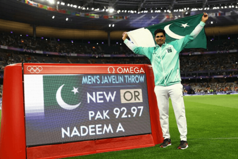 Arshad Nadeem Secures Gold in Olympic 2024 in Javelin Throw