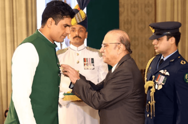 Olympic Hero Arshad Nadeem Honored with Hilal-e-Imtiaz and Rs100 Million Reward