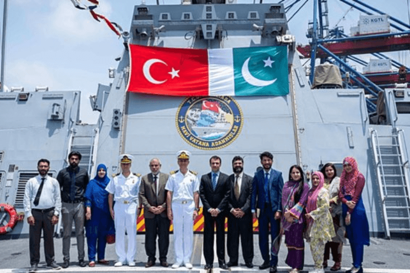 pakistan and turkiye conduct joint naval drill in the arabian sea region report