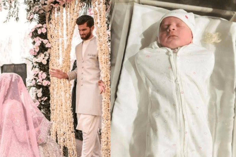 pakistani pacer shaheen shah afridi blessed with a baby boy