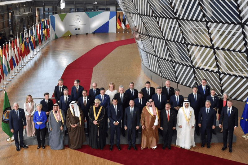 First summit between the EU and the Gulf Cooperation Council, 16 October 2024