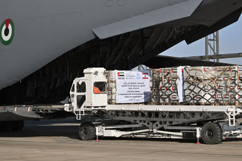 UAE Launches $100 Million Lebanon Relief Campaign with Medical Aid Flight