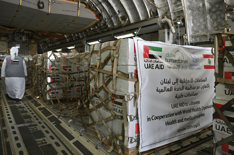 UAE Launches ‘UAE Stands With Lebanon’ Campaign: Providing Essential Humanitarian Aid For Lebanon