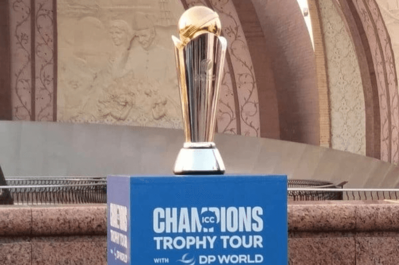 icc launches trophy tour for champions trophy 2025 in pakistan