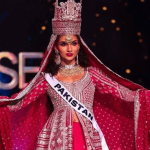 miss pakistan noor xarmina in bridal attire at miss universe 2024