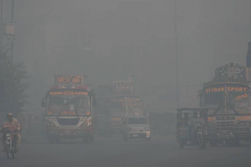 Record Air Pollution Crisis Forces School Closures in Lahore