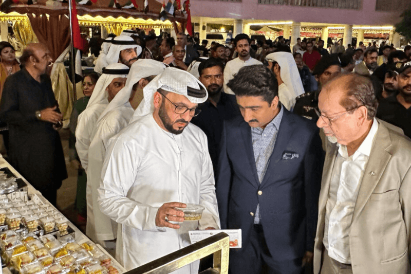 united arab emirates promote arab culture and cuisine at three day festival in karachi