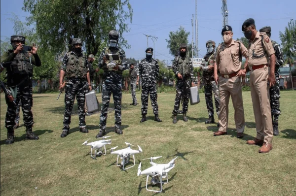 india pakistan border crisis intensifies as quadcopter shot down