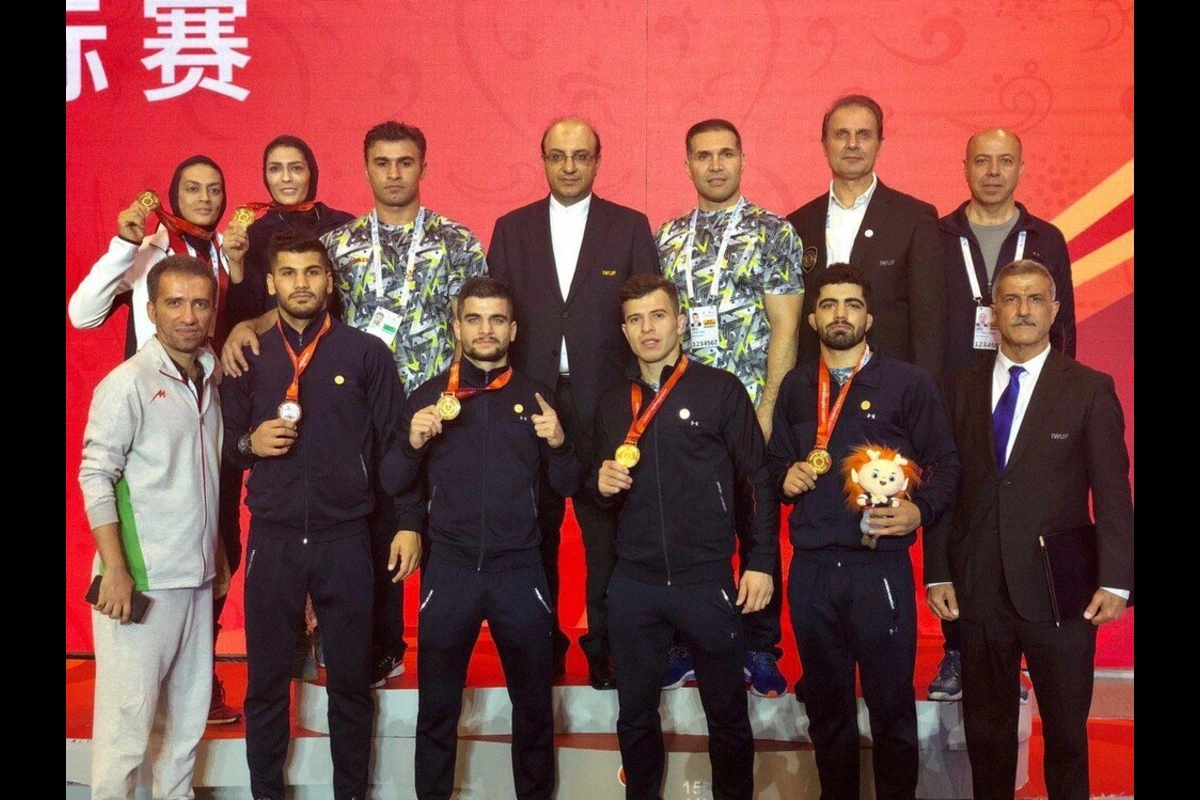 iranian champion secures gold medal at international sanda tournament