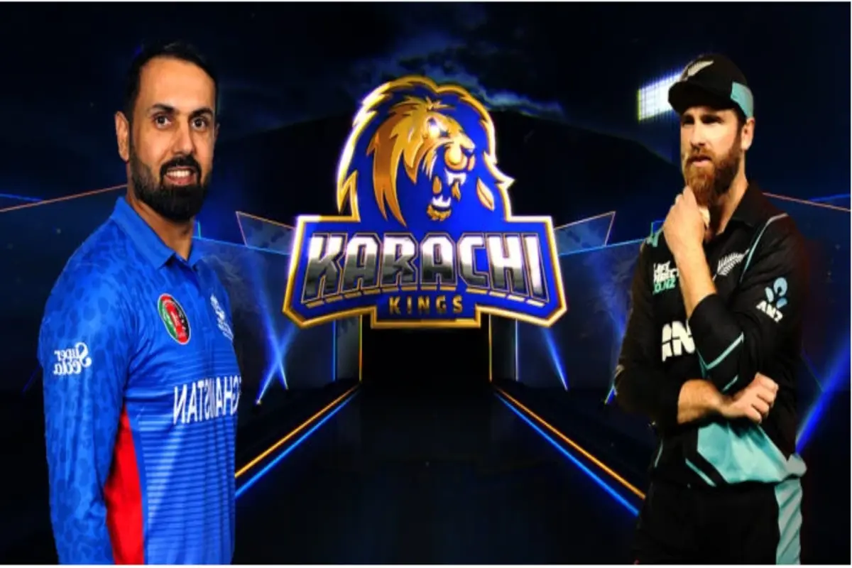 karachi kings welcoming the famous batter in psl 10