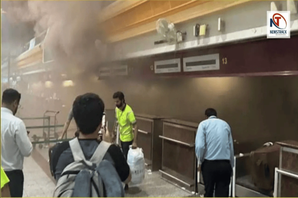 lahore airport fire army plane incident halts all flights