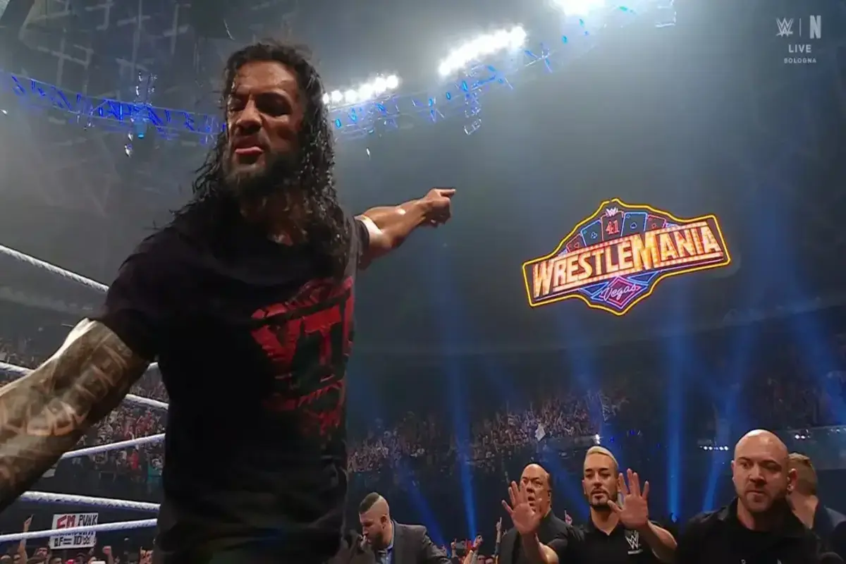 roman reigns ambushes seth rollins as wrestlemania 41 tensions reach boiling point