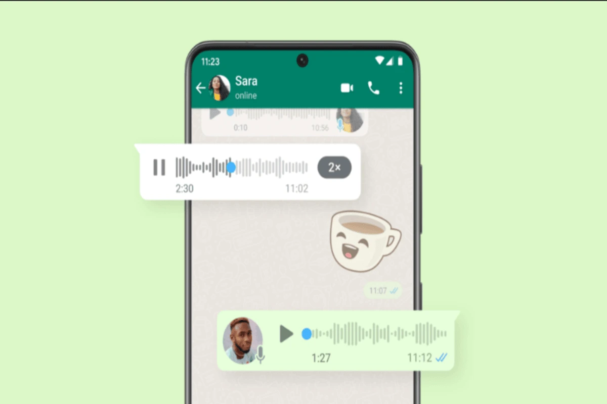 whatsapp updates one tap voice message recording