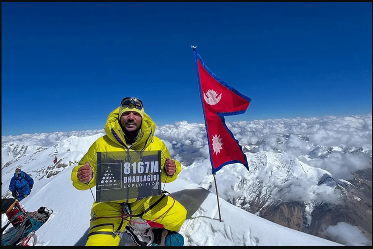 Sajid Sadpara climbed Dhaulagiri without oxygen