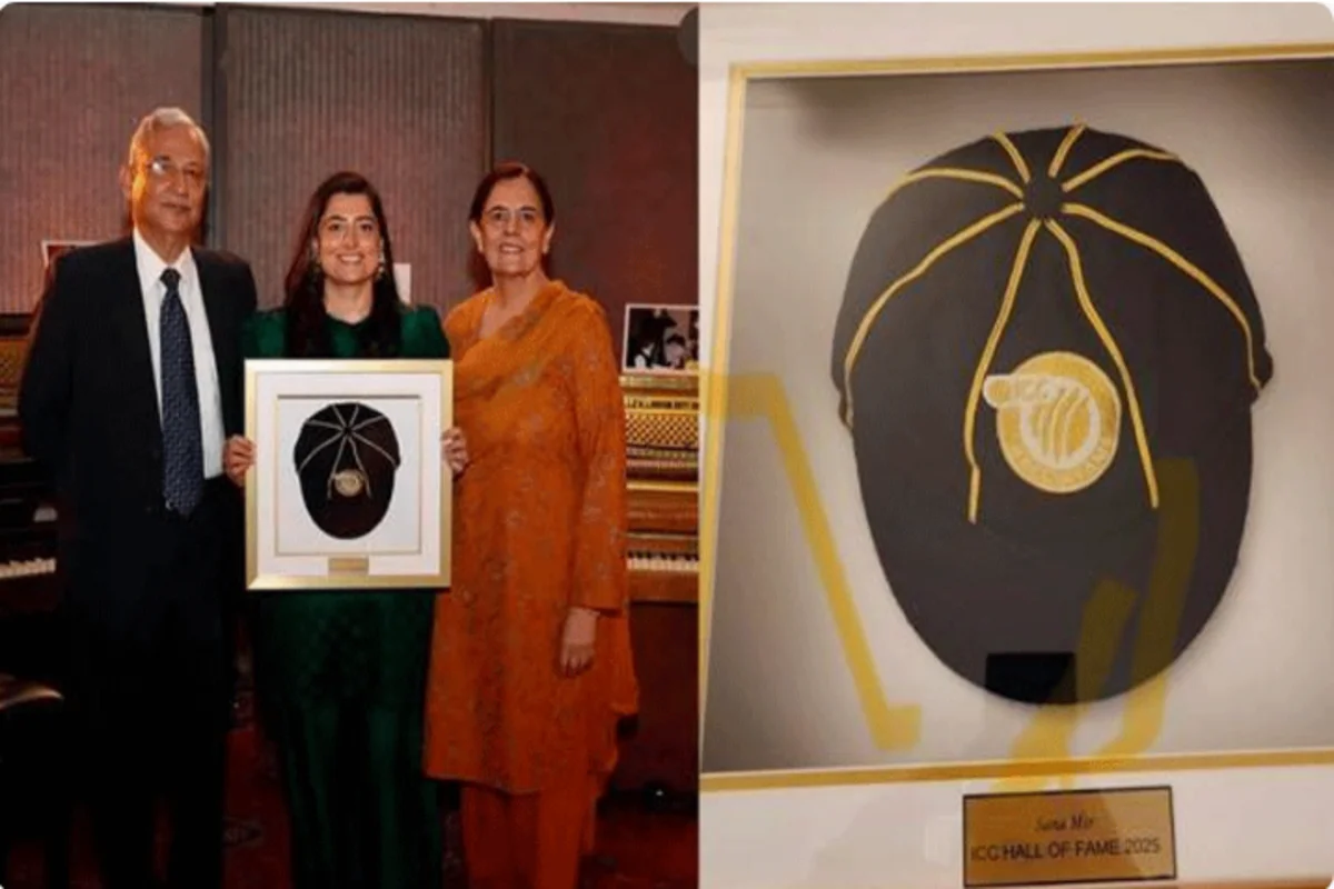 Sana Mir was Inducted into the ICC Hall of Fame