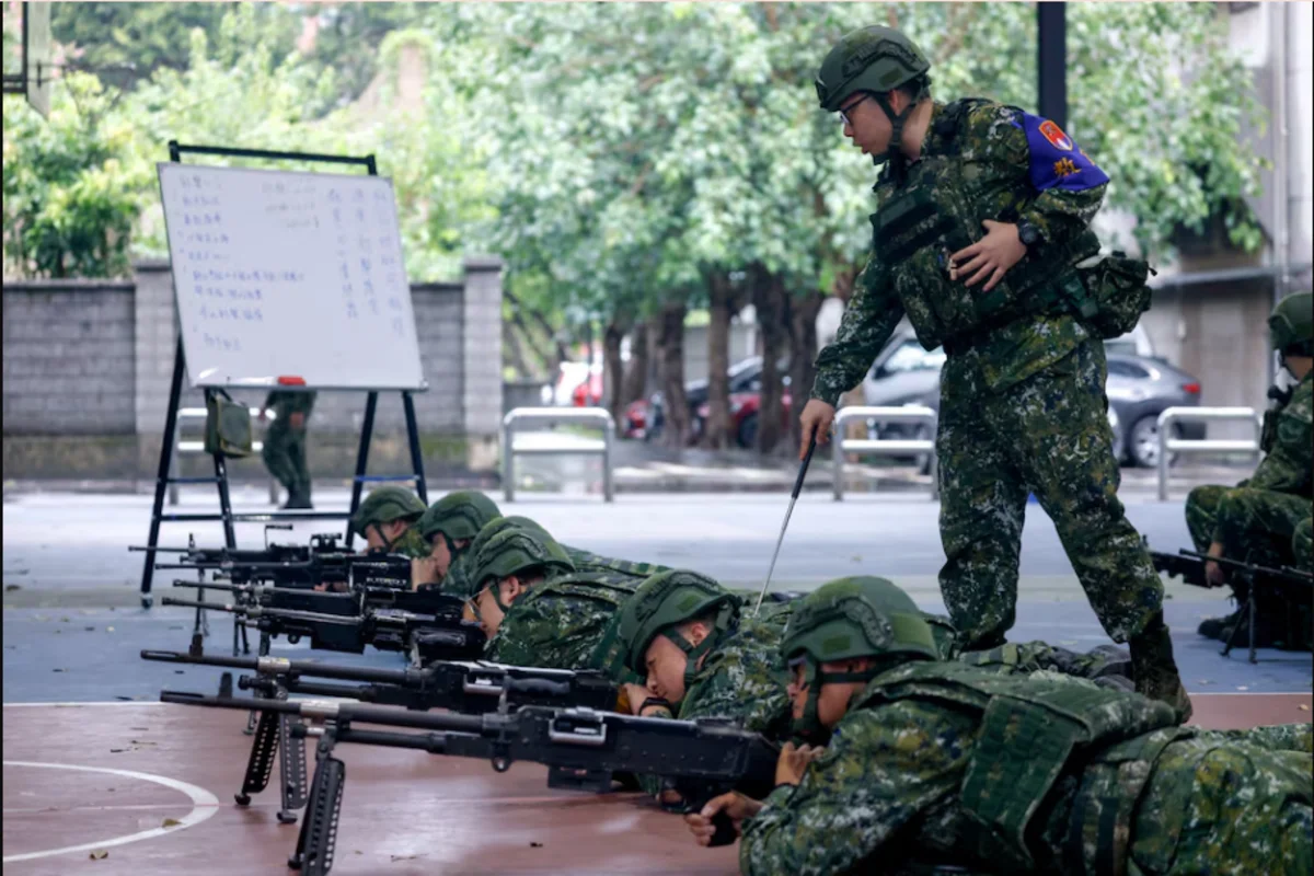 Taiwan conducted the biggest military exercise, and then China increased the tension
