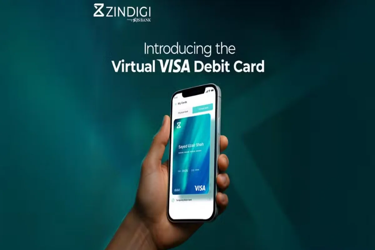zindigi launches pakistan's first instant visa virtual debit card