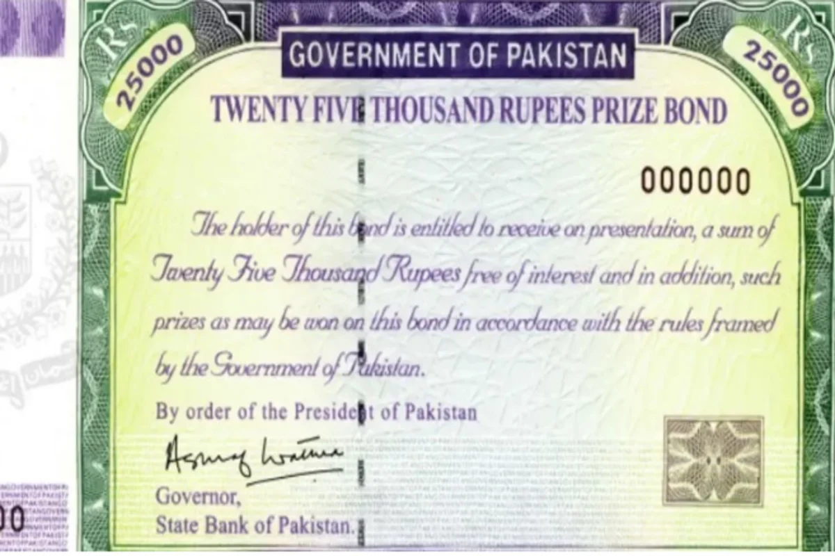 pakistan prize bond 2025 draw schedule & results