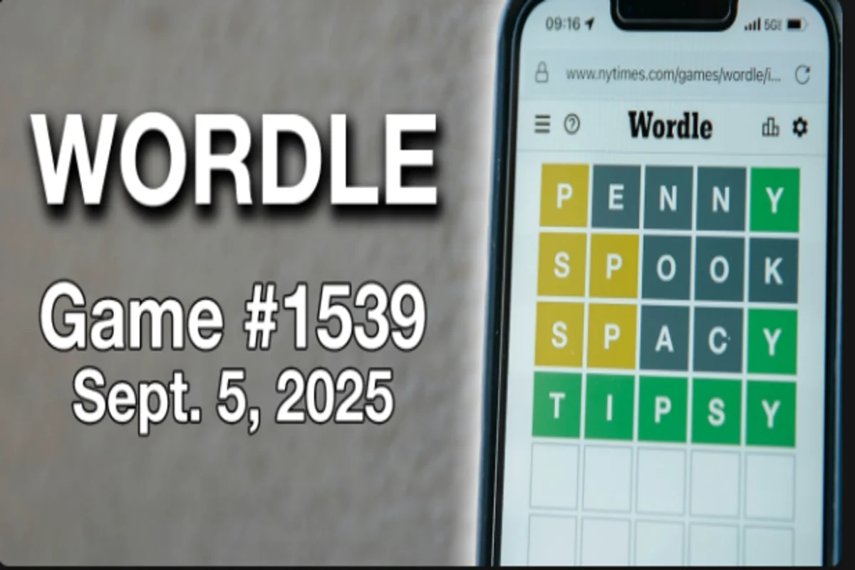 Wordle Today (September 5, 2025): Hints, Clues, and Answer