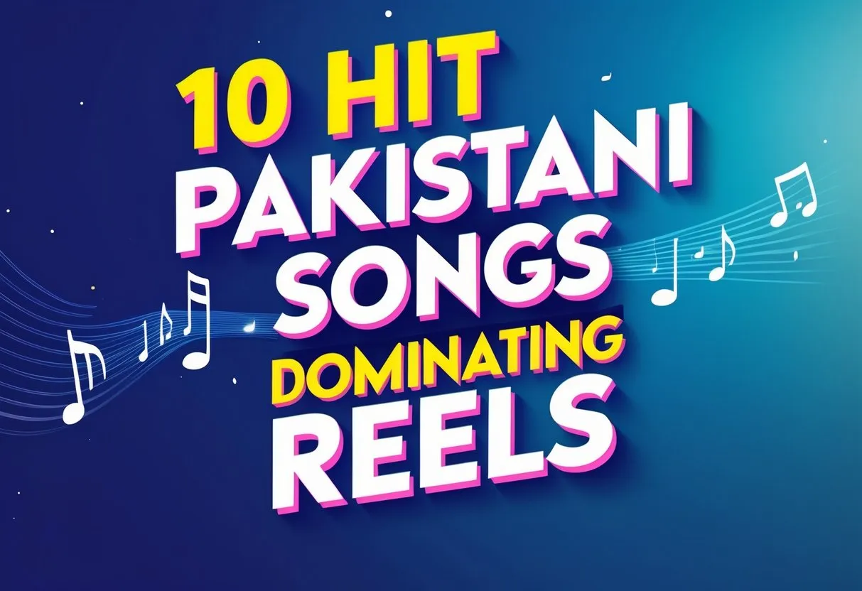 The Real Viral List: 10 Hit Pakistani Songs Dominating Reels