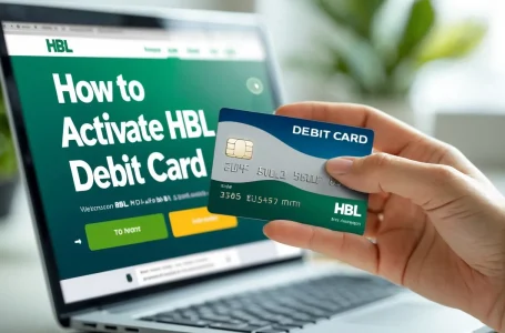 How to Activate HBL Debit Card