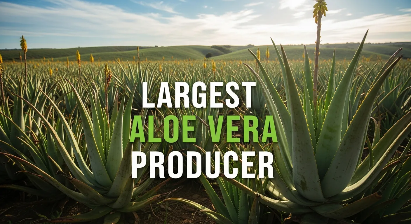 Who Is the Largest Aloe Vera Producer in the World?
