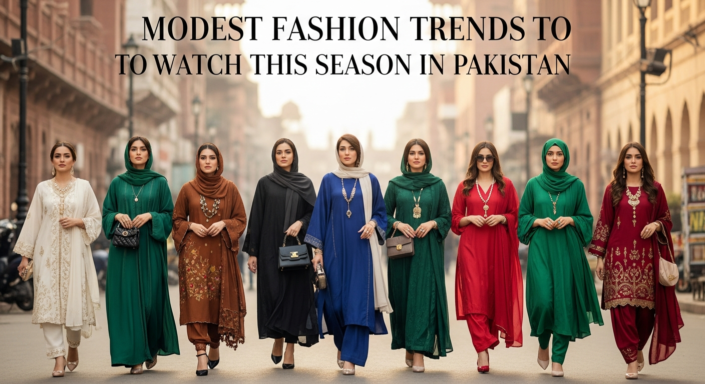 Modest Fashion Trends to Watch This Season in Pakistan
