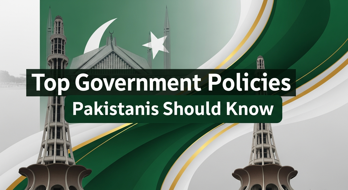 Pakistan Latest Government Policies 2025