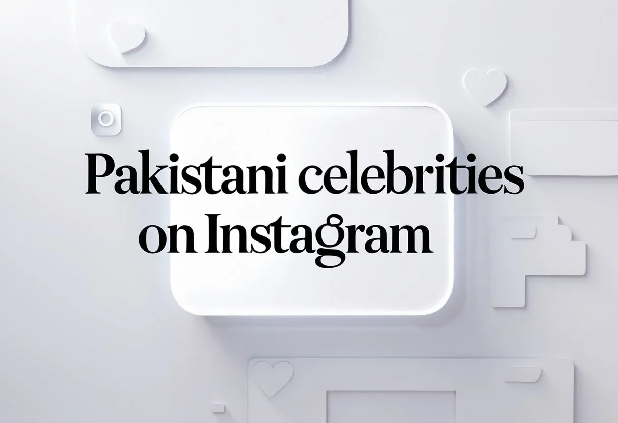 Most Followed Pakistani Celebrities on Instagram Updated Chart for 2025