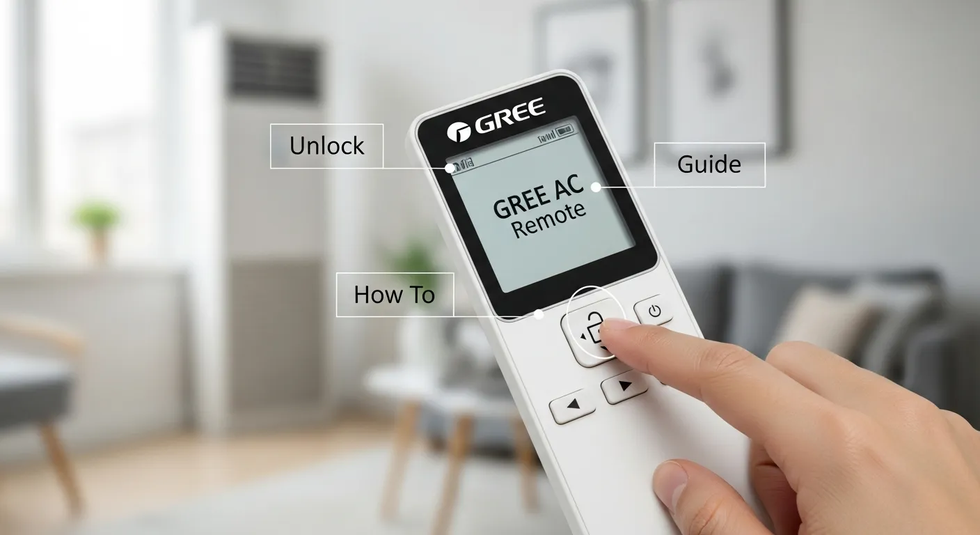 How to Unlock Gree AC Remote Control: 2025 Step-by-step Guide