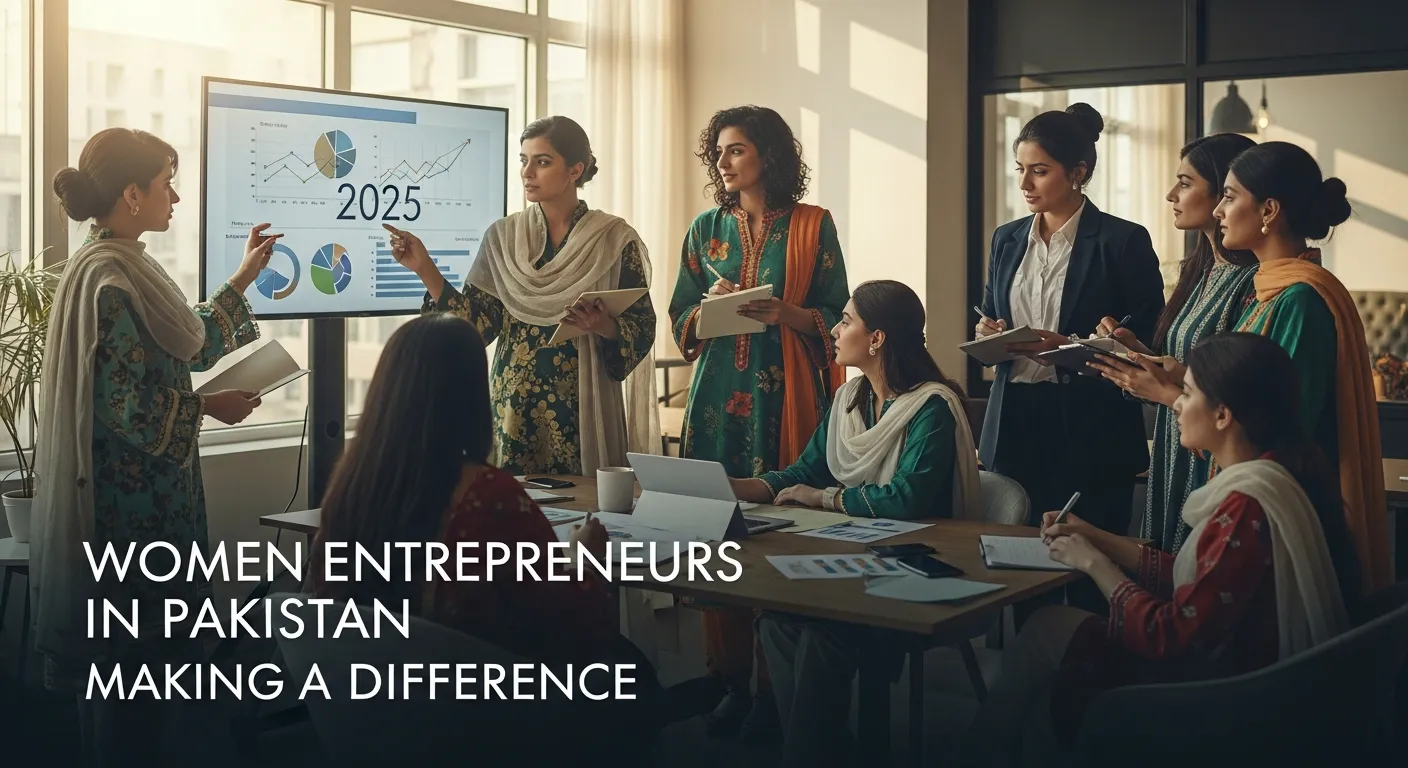 Women Entrepreneurs in Pakistan Making a Difference in 2025