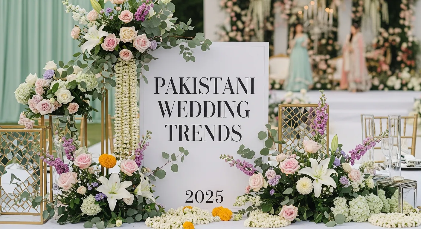 Pakistani Wedding Trends 2025