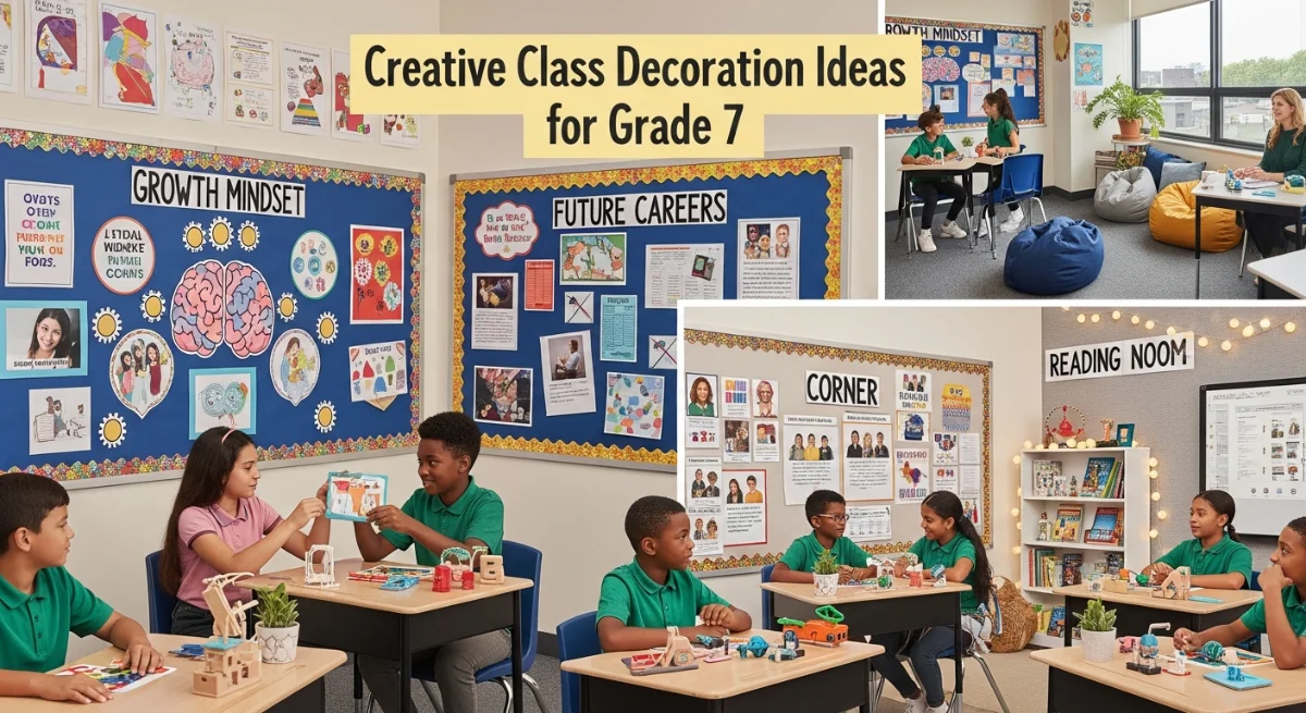 7 Creative Class Decoration Ideas for Grade 7 School Kids