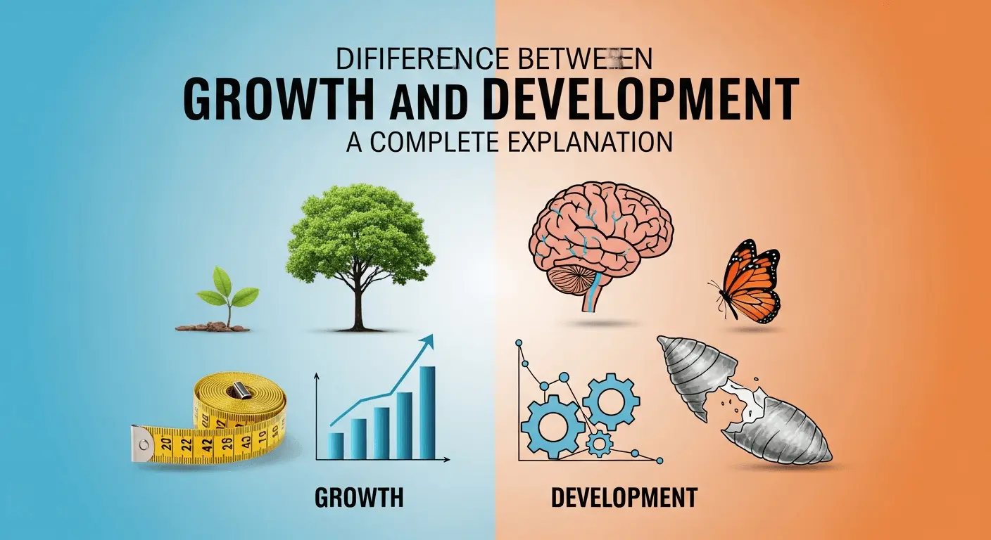 Difference Between Growth and Development: A Complete Explanation