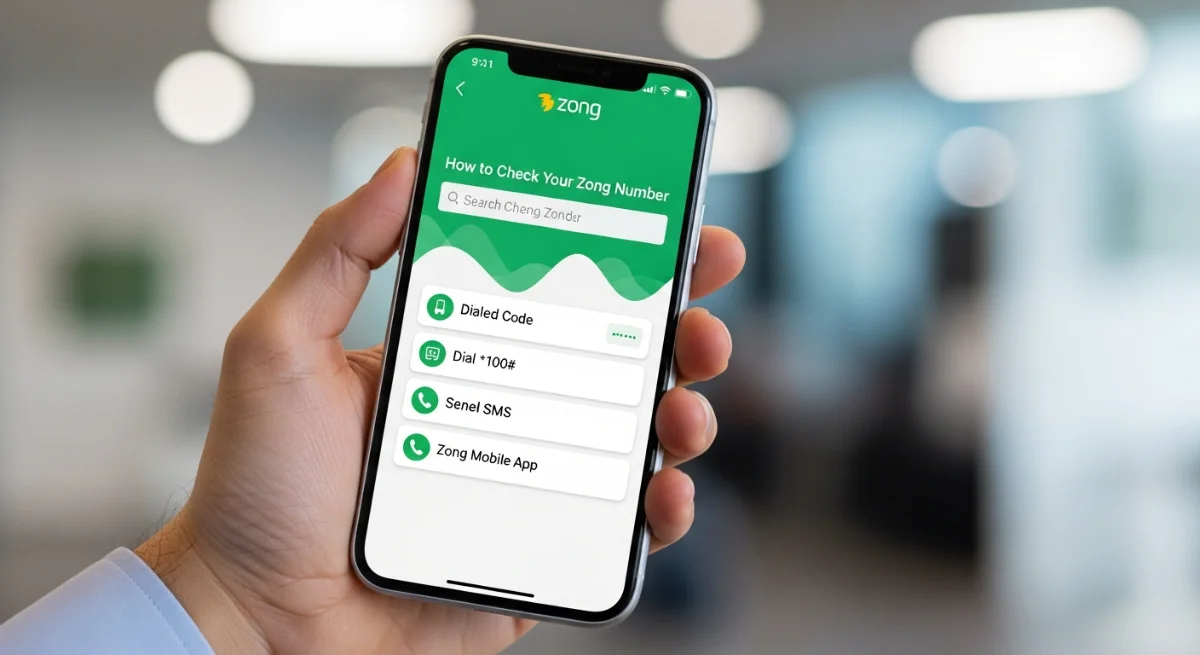 How to Check Your Zong Number? Simple Methods for Pakistani Users